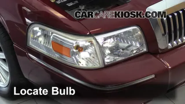 2009 Mercury Grand Marquis LS 4.6L V8 FlexFuel Luces Luz de giro delantera (reemplazar foco)